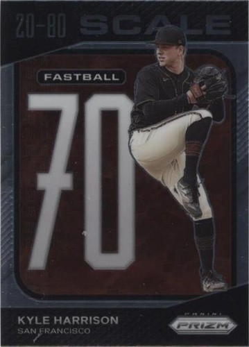 KYLE HARRISON PRIZM ROOKIE RC PROSEPCTS GREEN REFRACTOR ORIOLES #3