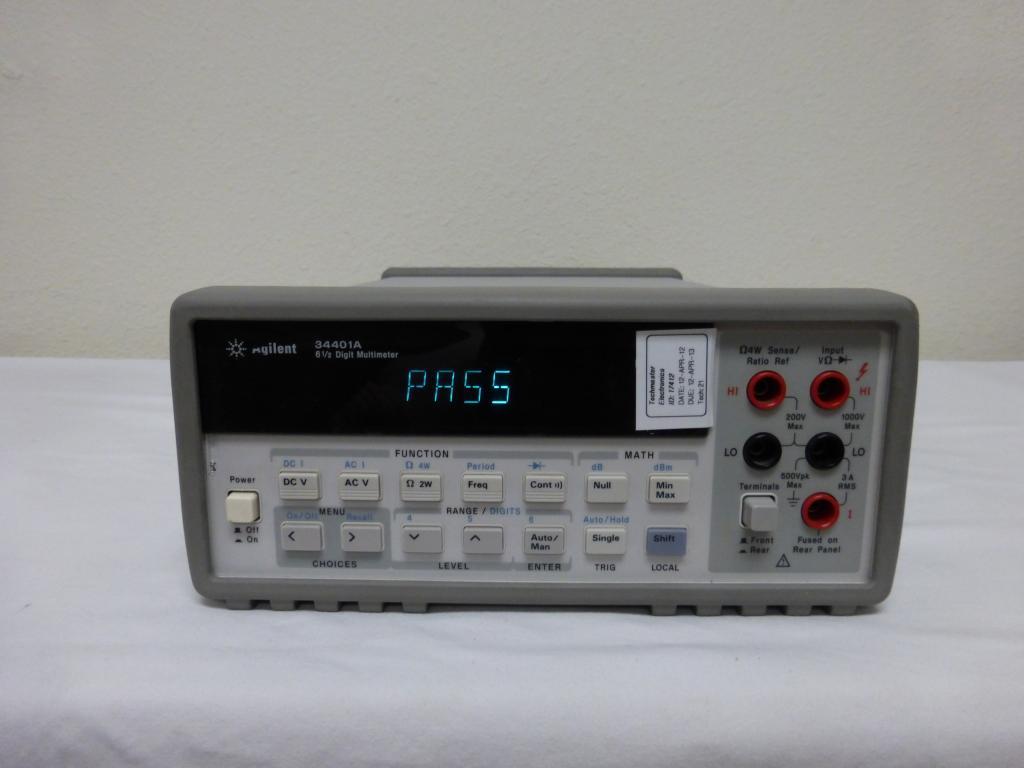 Agilent / HP 34401A 6.5 Digit Digital Bench Multimeter DMM w/ GPIB