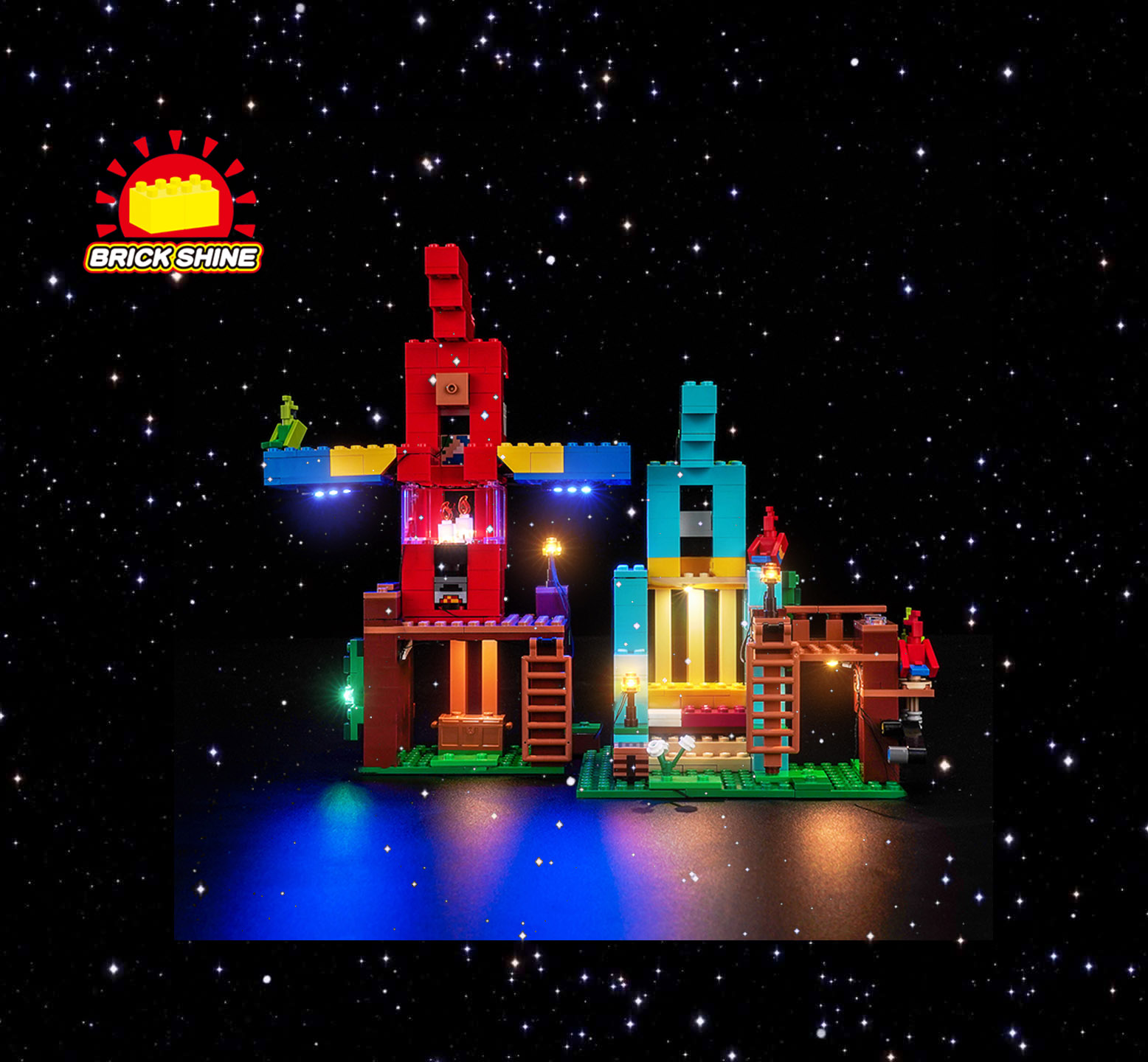 Brick Shine - Light kit for Lego The Parrot Houses 21282 (NEW) | eBay