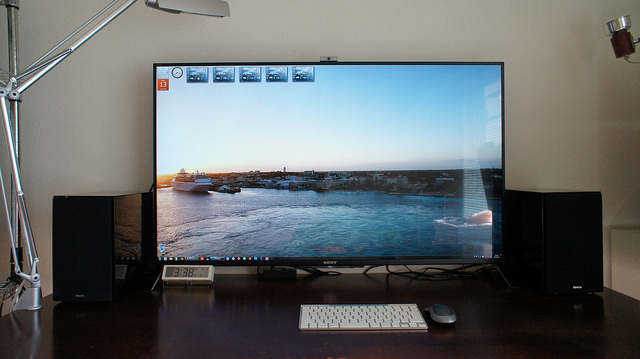 SONY の 液晶テレビ 4K BRAVIA KD-49X8500B は最強の PC 用