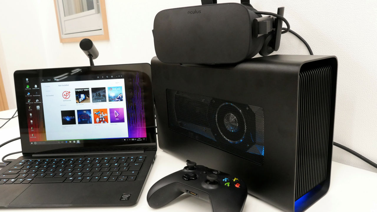 ノートPCにフルサイズグラボを外付けできる「Razer Core」でVRゲームを