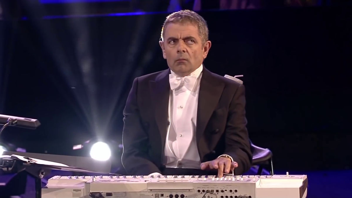 Mr.ビーンを演じるローワン・アトキンソンはコメディーを体で表現する