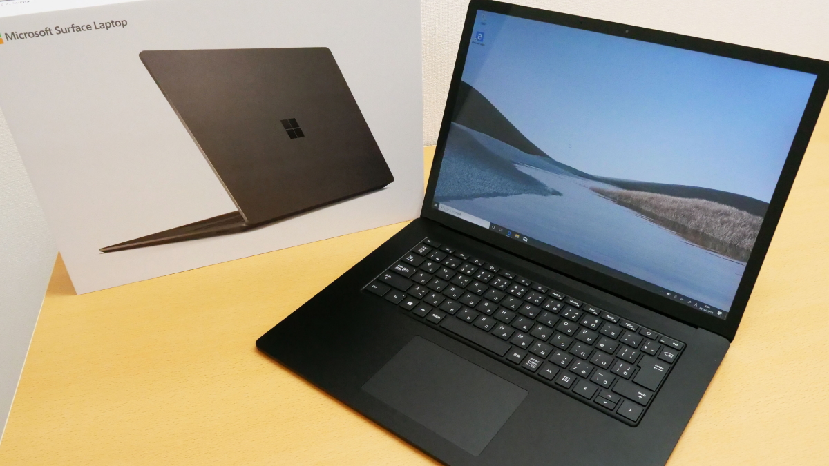 15インチのディスプレイ搭載のスリムなMicrosoft「Surface Laptop 3