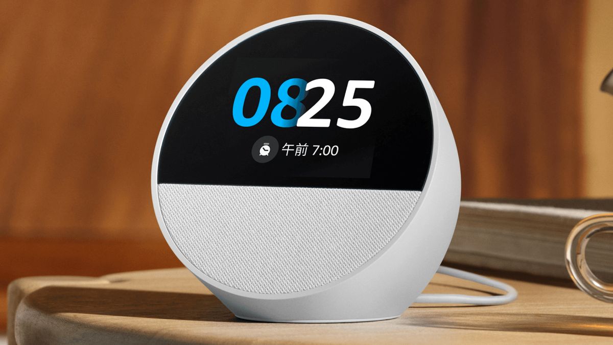 Amazonがタッチ操作と音声操作に対応したスマートデバイス「Echo Spot