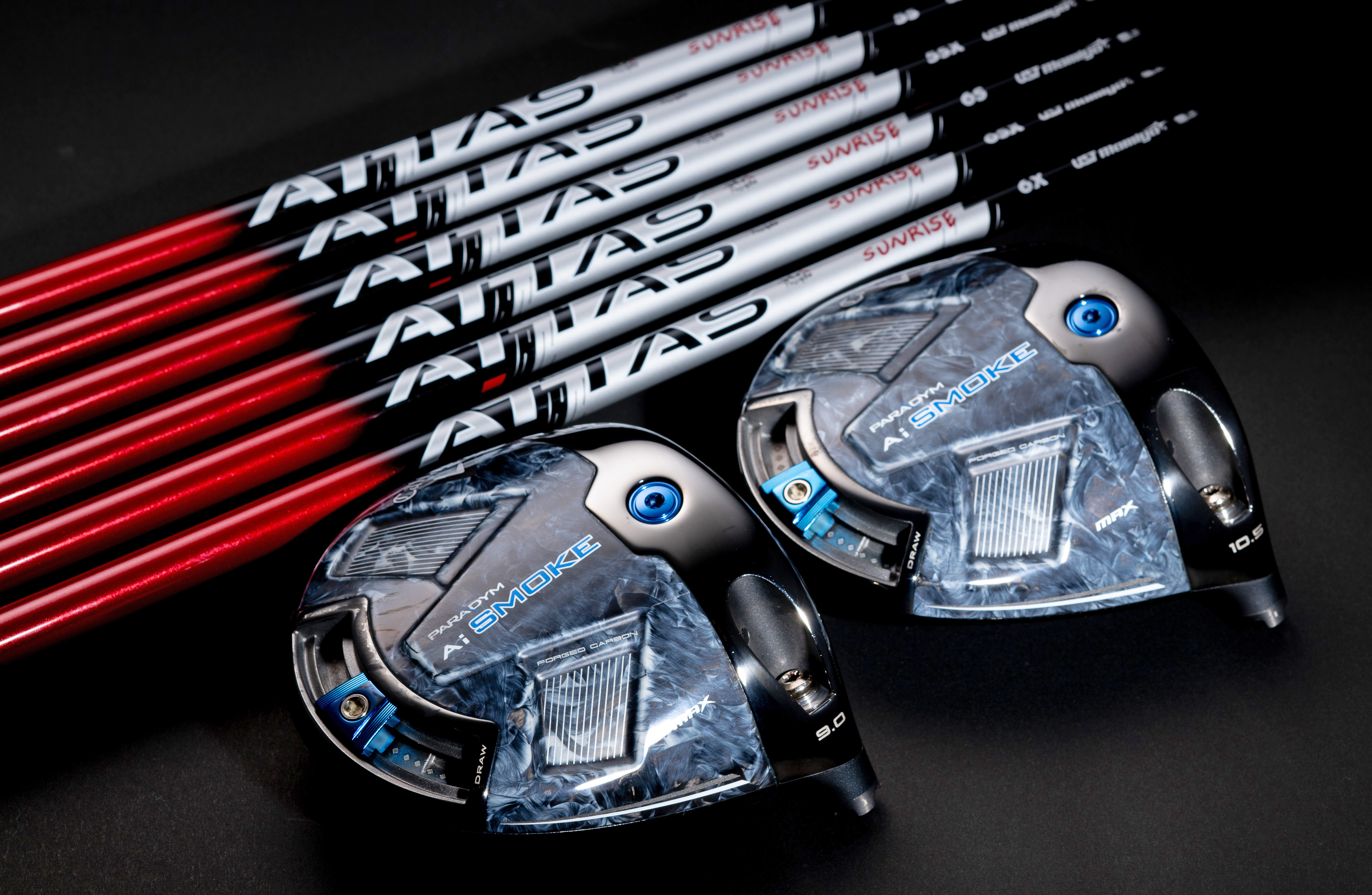 装着したヘッドはキャロウェイAiスモークMAXの9度(コウタロウ)と10.5度