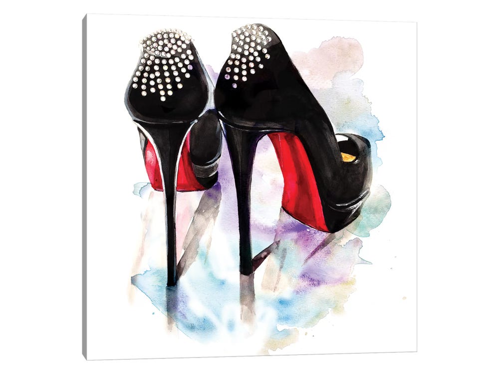 Christian Louboutin Classic Heels C - Canvas Wall Art | Rongrong DeVoe