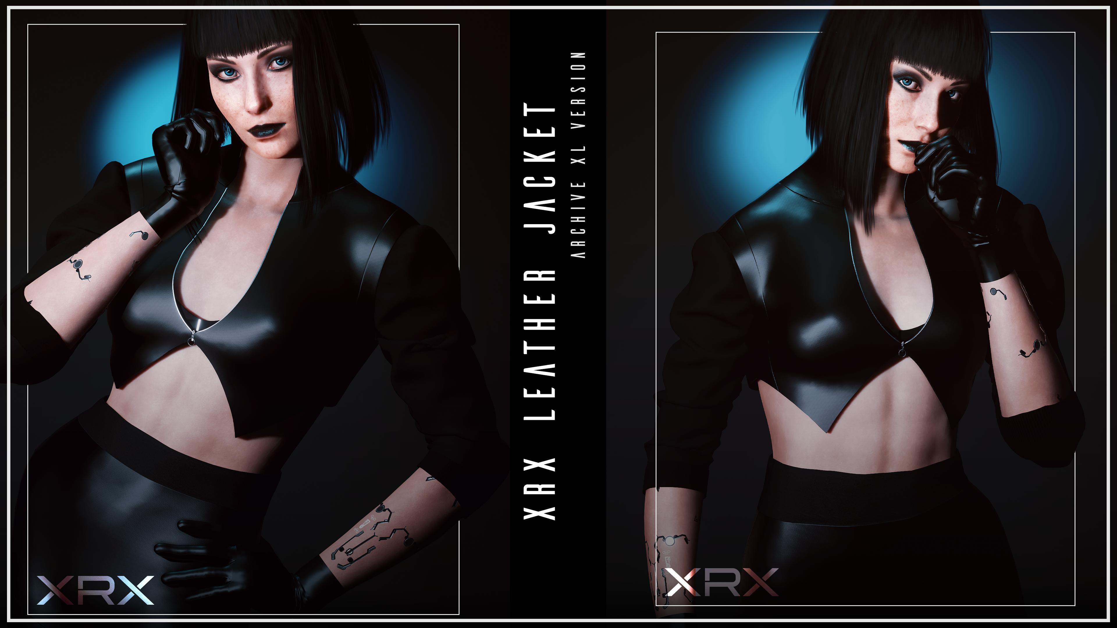 XRX Leather Jacket Archive XL at Cyberpunk 2077 Nexus - Mods and