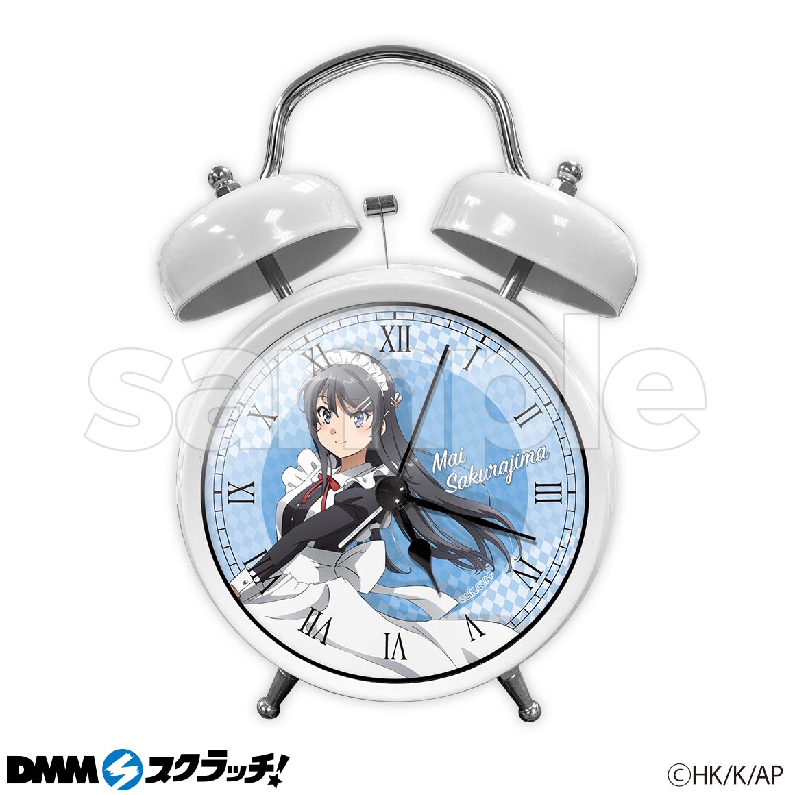 即日発送】青ブタ 牧之原翔子 目覚まし時計 DMMスクラッチ 即日発送