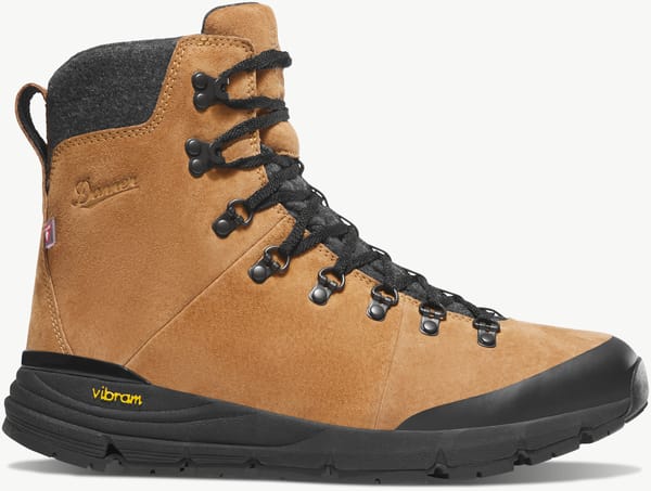Danner - Arctic 600 Side-Zip Brown/Red Insulated 200G