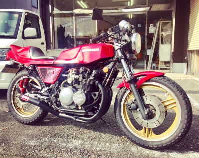 モリワキ Z400FX用 復刻手曲げショート管が完成間近です！ | The 30th