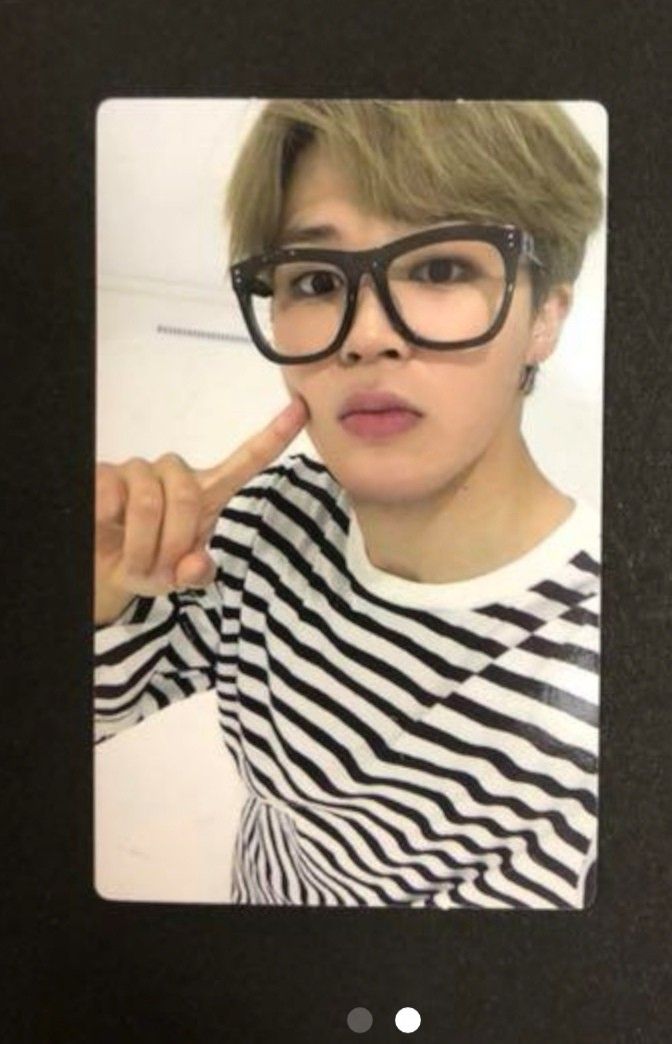 BTS Memories 2017 Blu-ray Photocard Jimin
