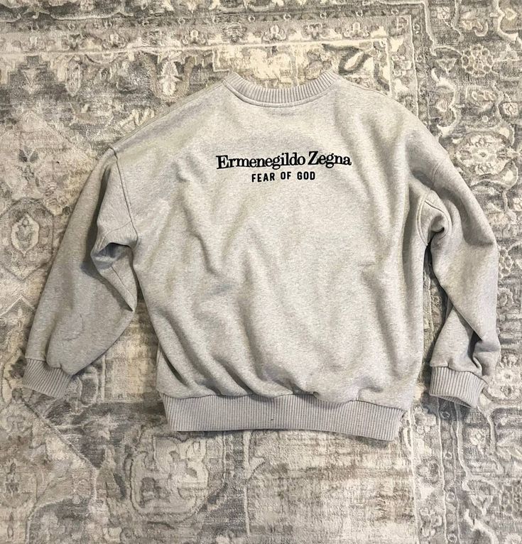 Fear of God x Zegna Souvenir Crewneck Sweater
