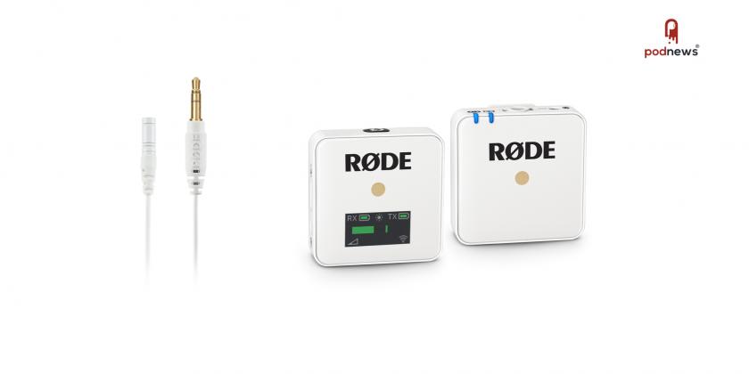 RØDE microphones expands Wireless Go range with white edition and