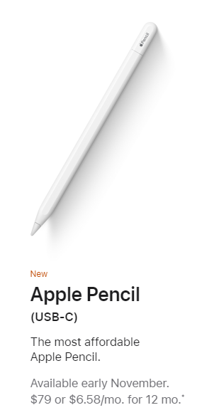 Apple announces $79 pencil with USB-C portBorn's Tech and Windows