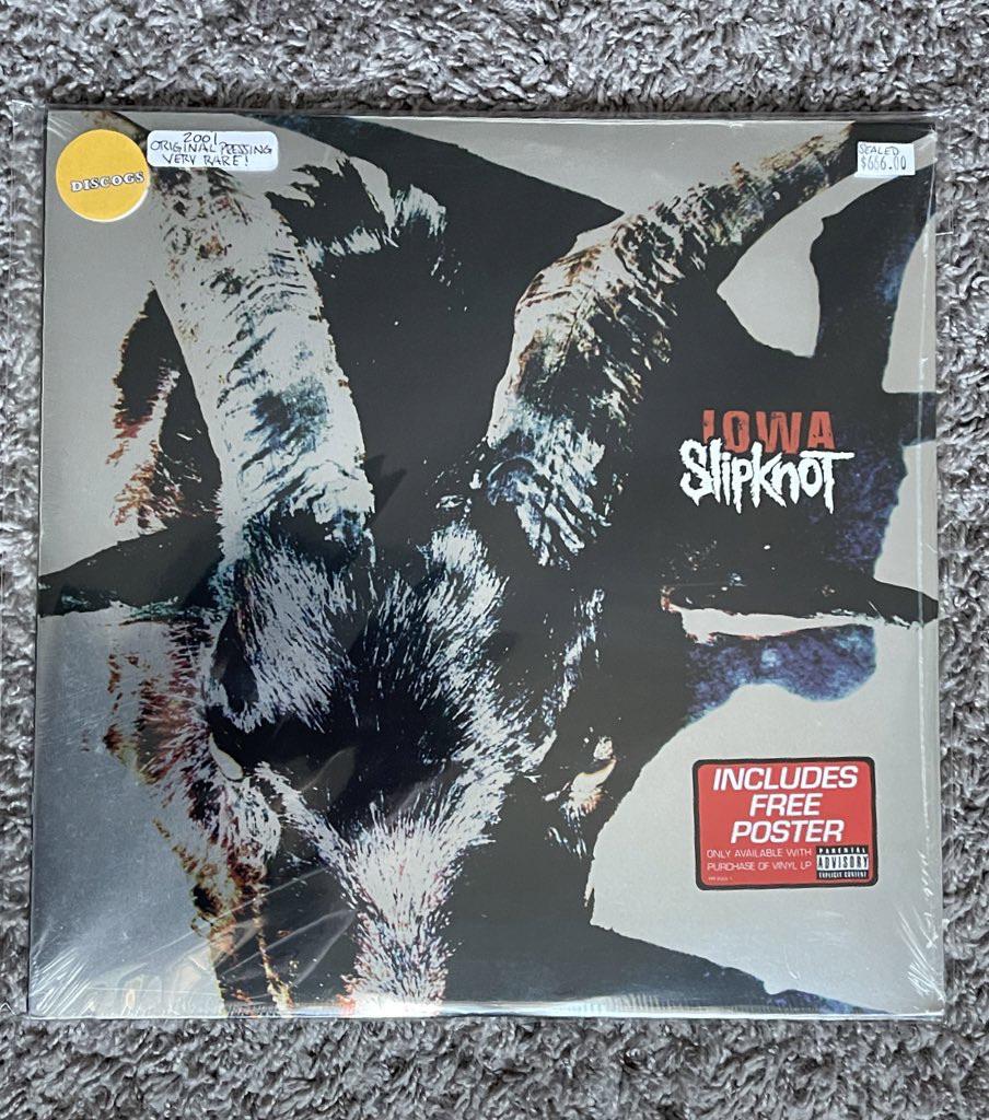 paid $666 for this sealed original pressing of Iowa without the
