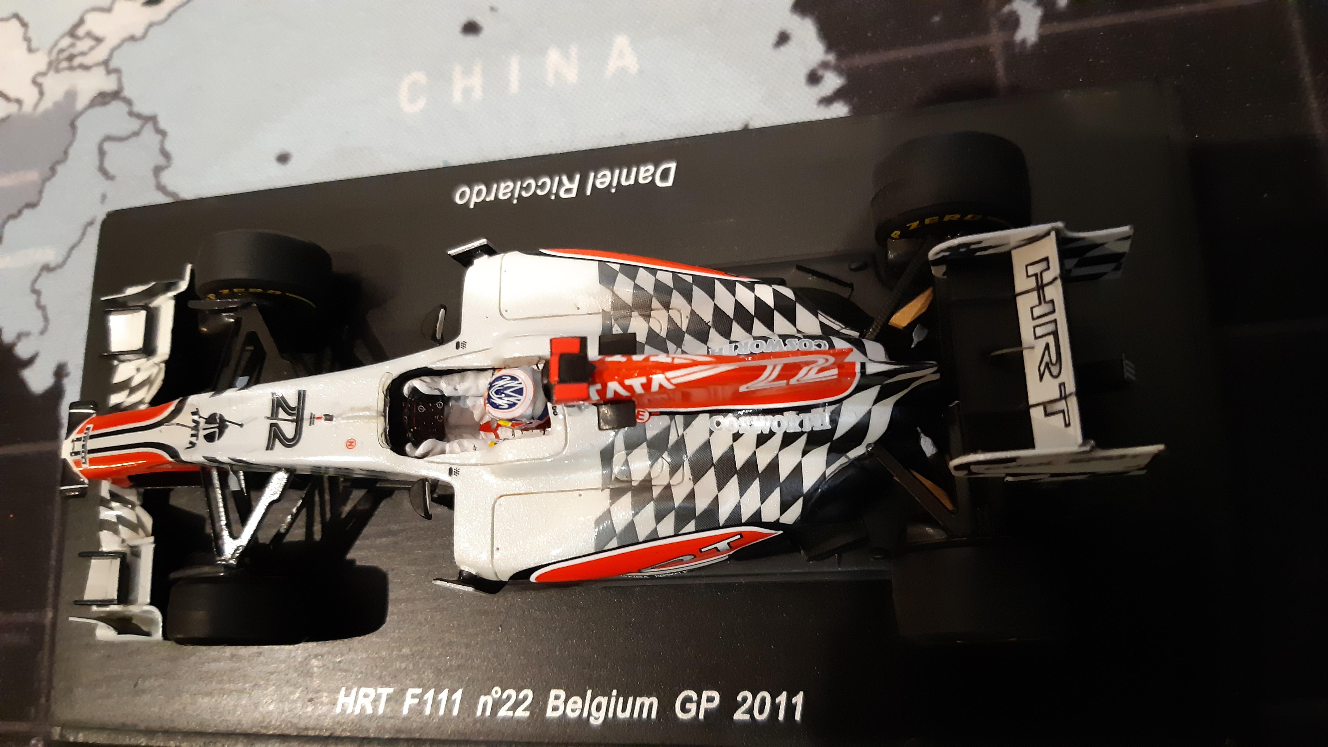 Model No S3028 – Hispania Racing Team HRT F111 car #22 Daniel