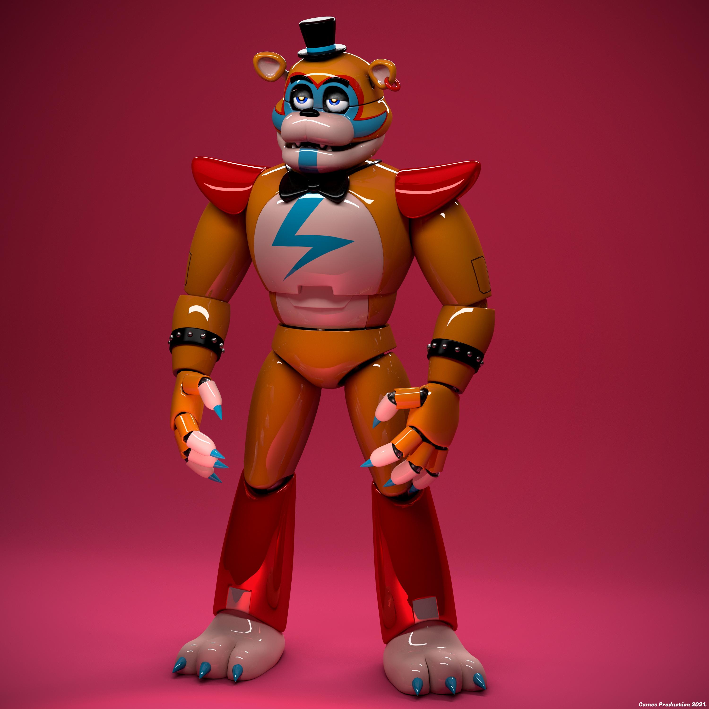 FNAF SB - Glamrockたちのお披露目 1/4 (フレディの時間！) : r