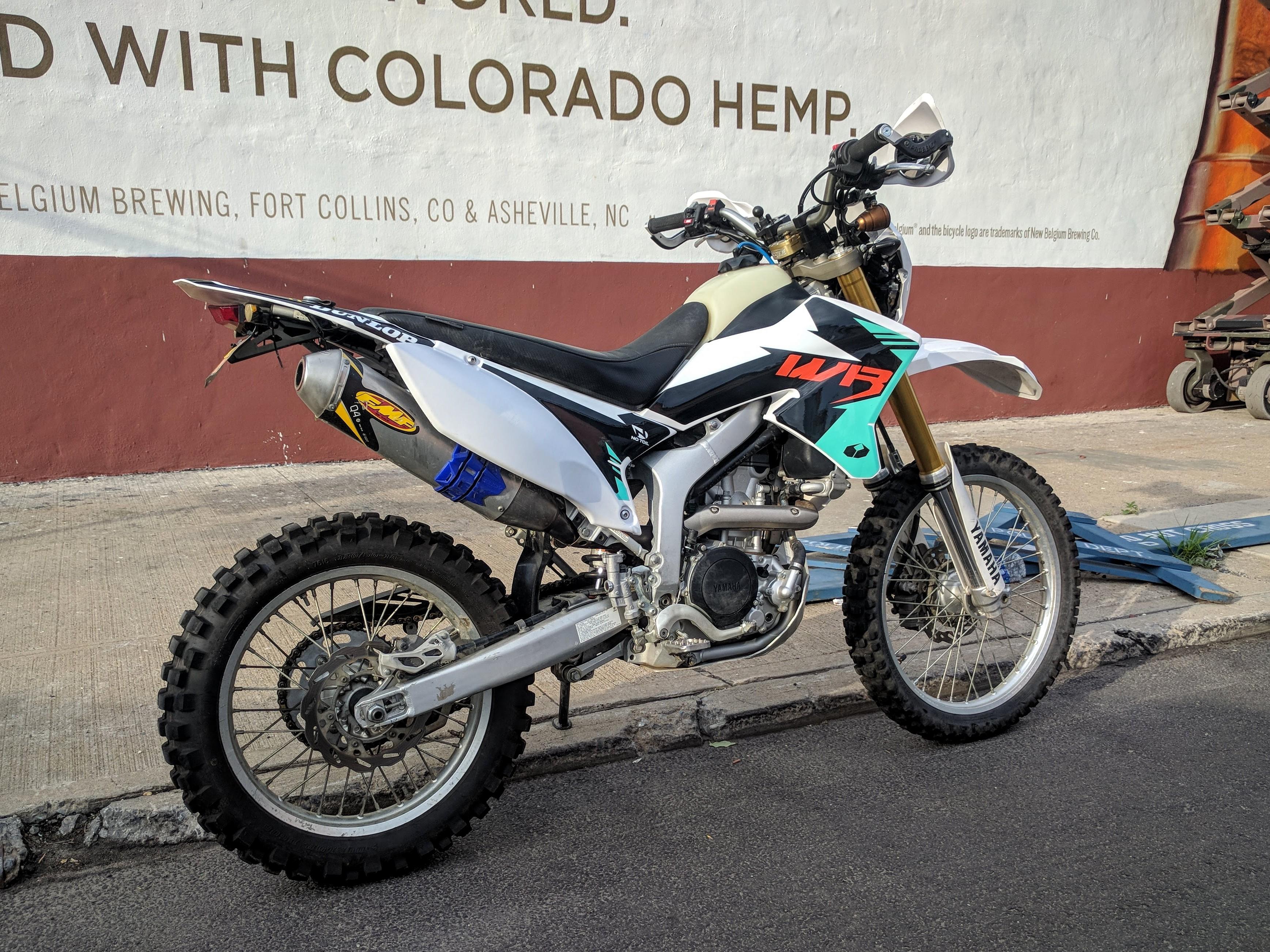 Slightly modded 2012 WR250R : r/Dualsport