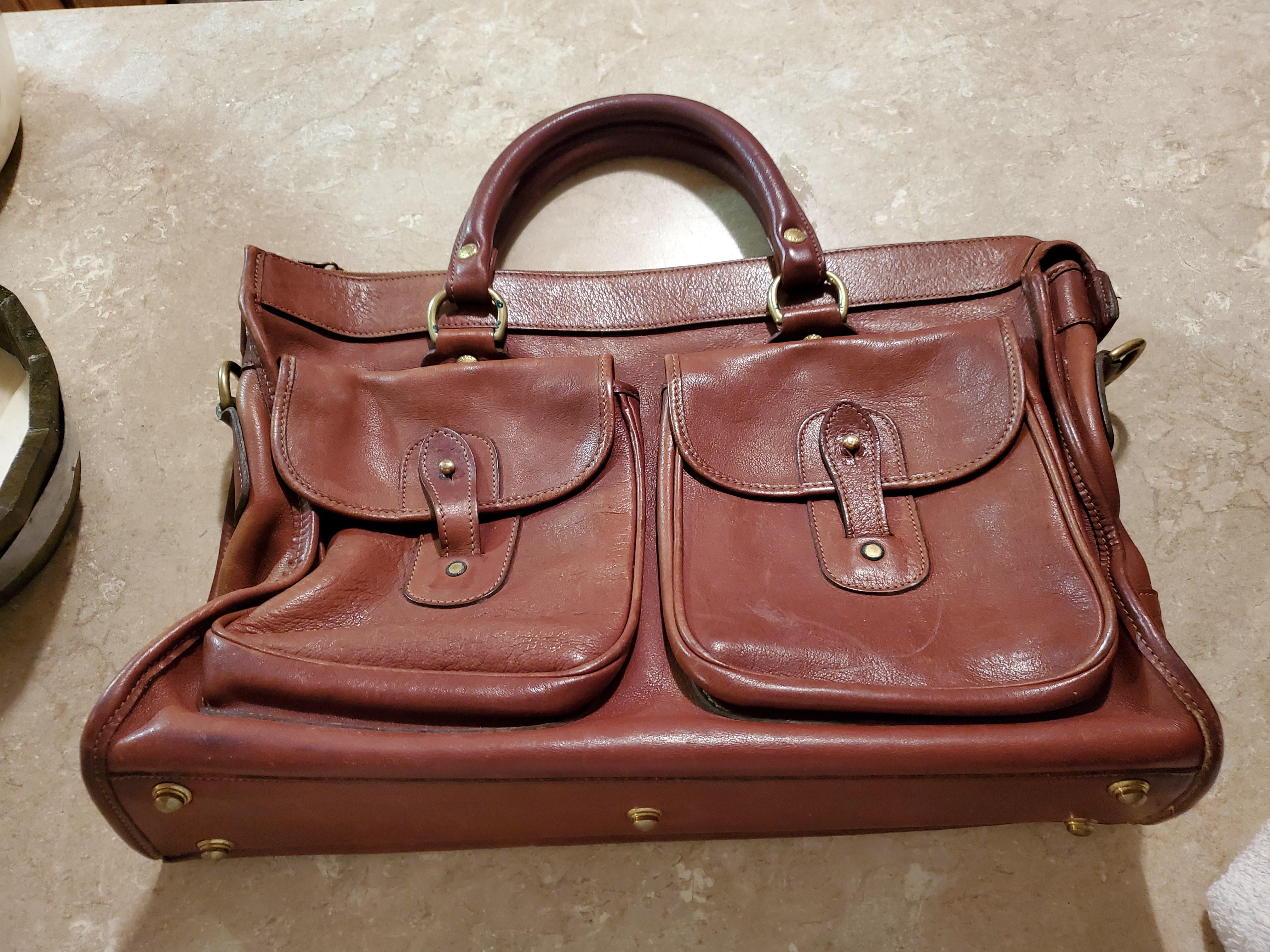 Ghurka No. 5 Examiner leather bag : r/BuyItForLife