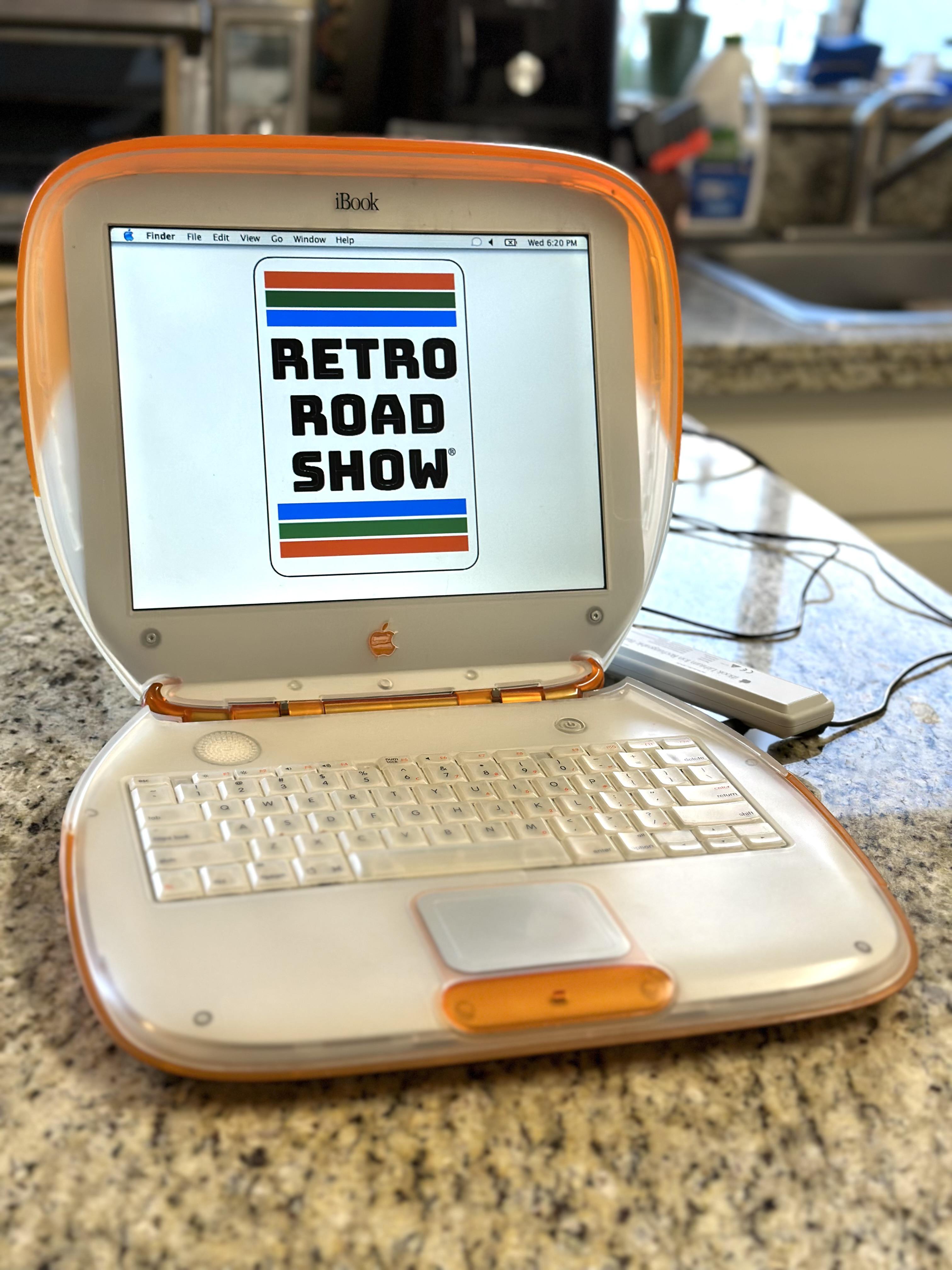 私の「タンジェリン」Apple iBook G3 : r/retrobattlestations