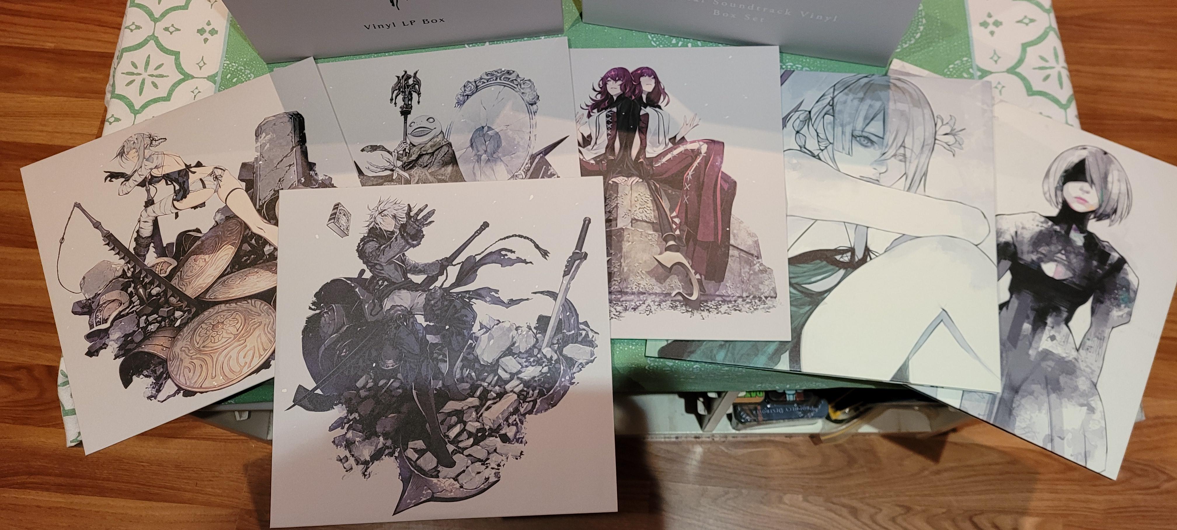 My Replicant 10 + 1 years vinyl set came in today. Goes