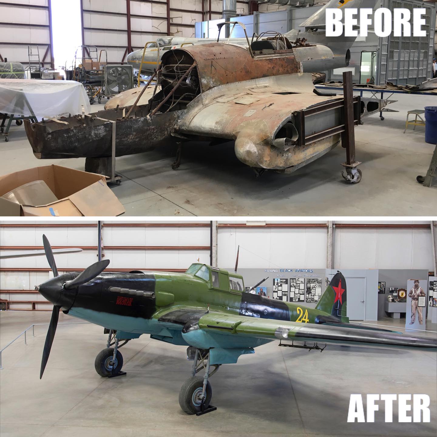 イリューシン Il-2 シュトルモビク、アリゾナ州ツーソンにあるピマ航空