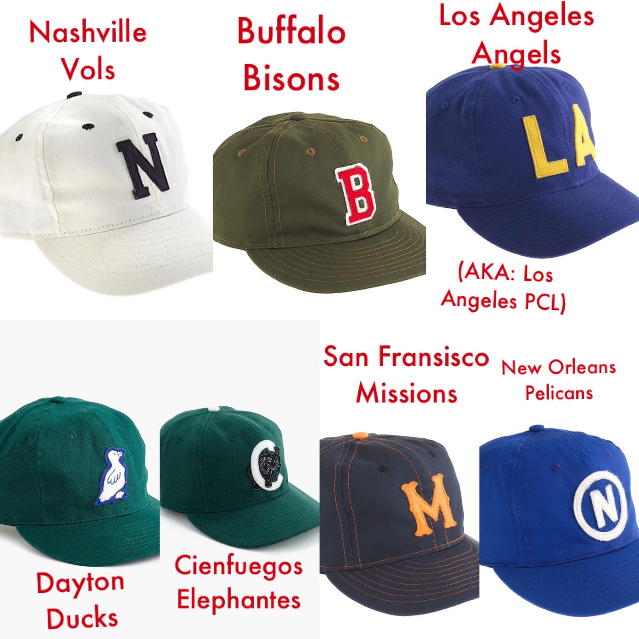 I'm on the hunt for these specific Ebbets Field Flannels/J. Crew