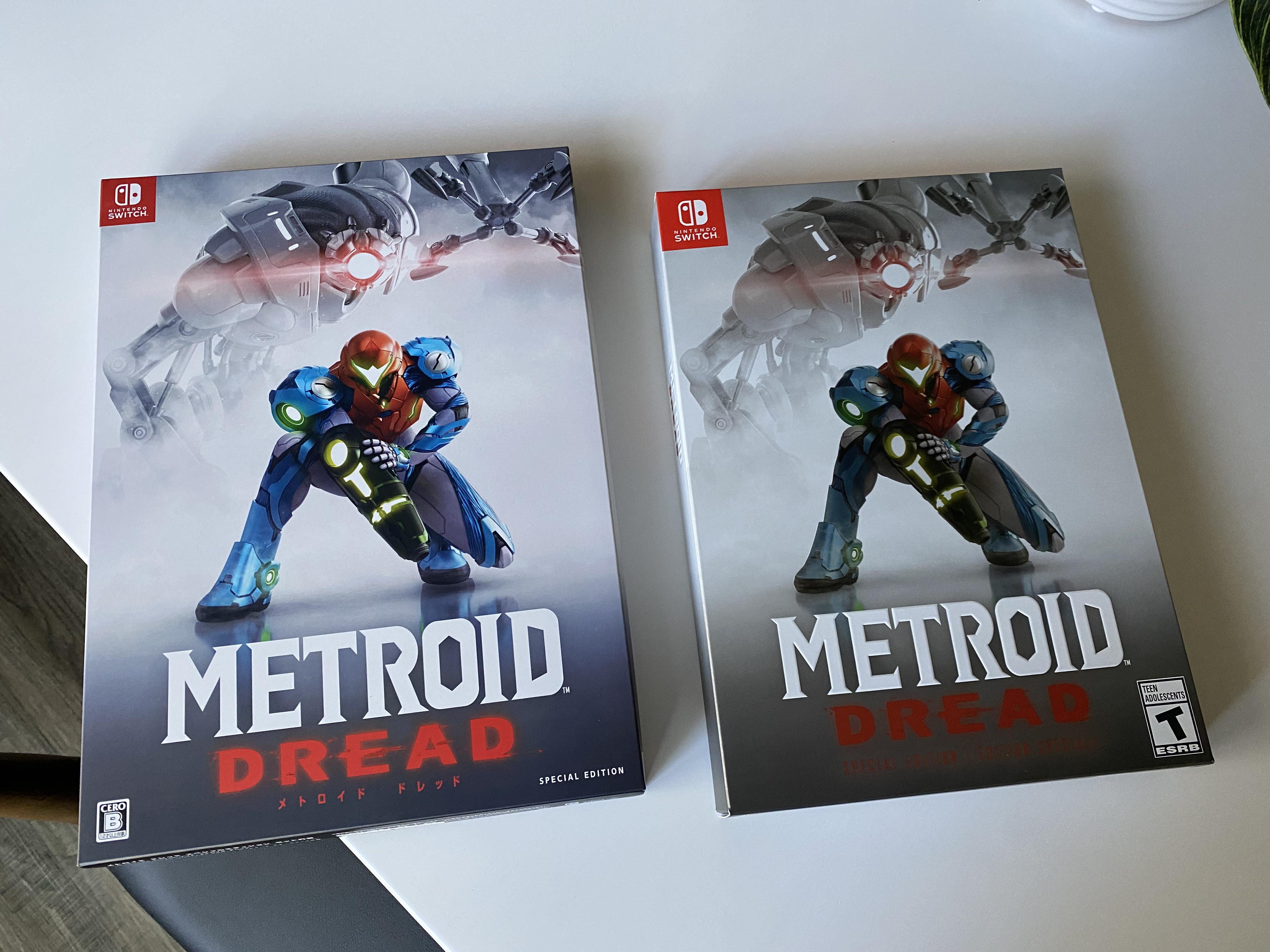 Japan's Metroid Dread Special Edition : r/NSCollectors