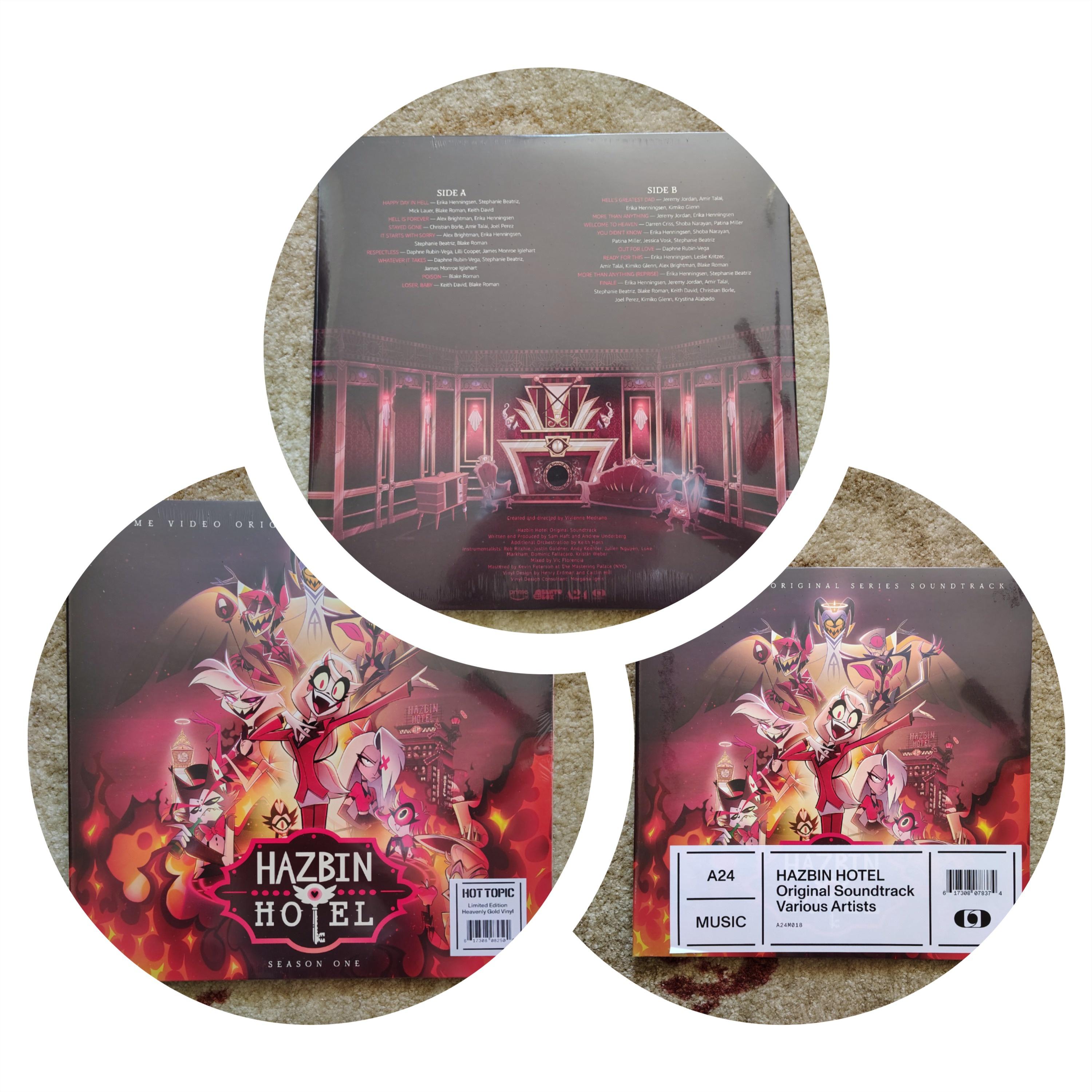 Hazbin Hotelのサウンドトラック、両方のバージョンをレコードでゲット