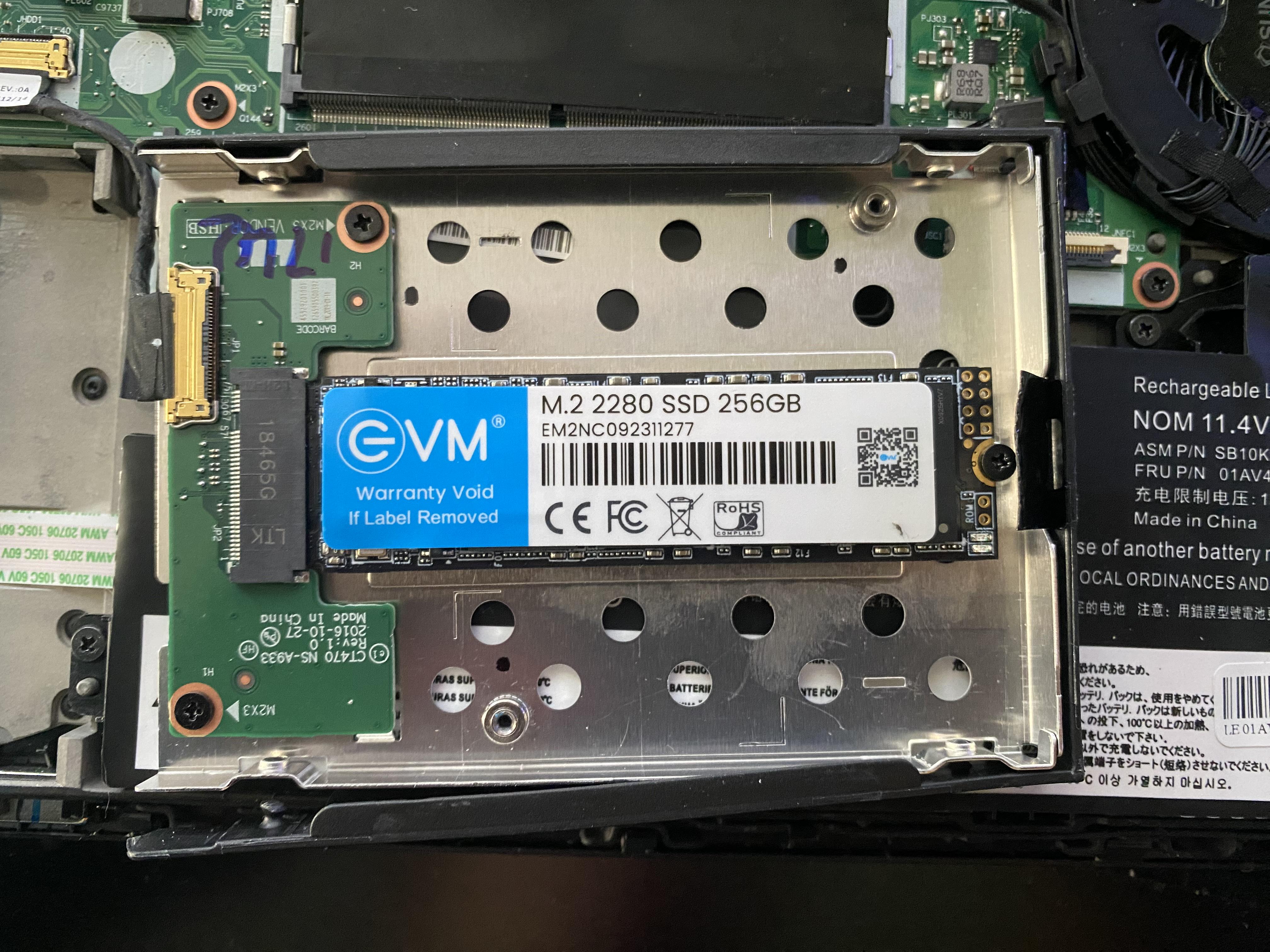 T480 M.2 SSD Help : r/thinkpad