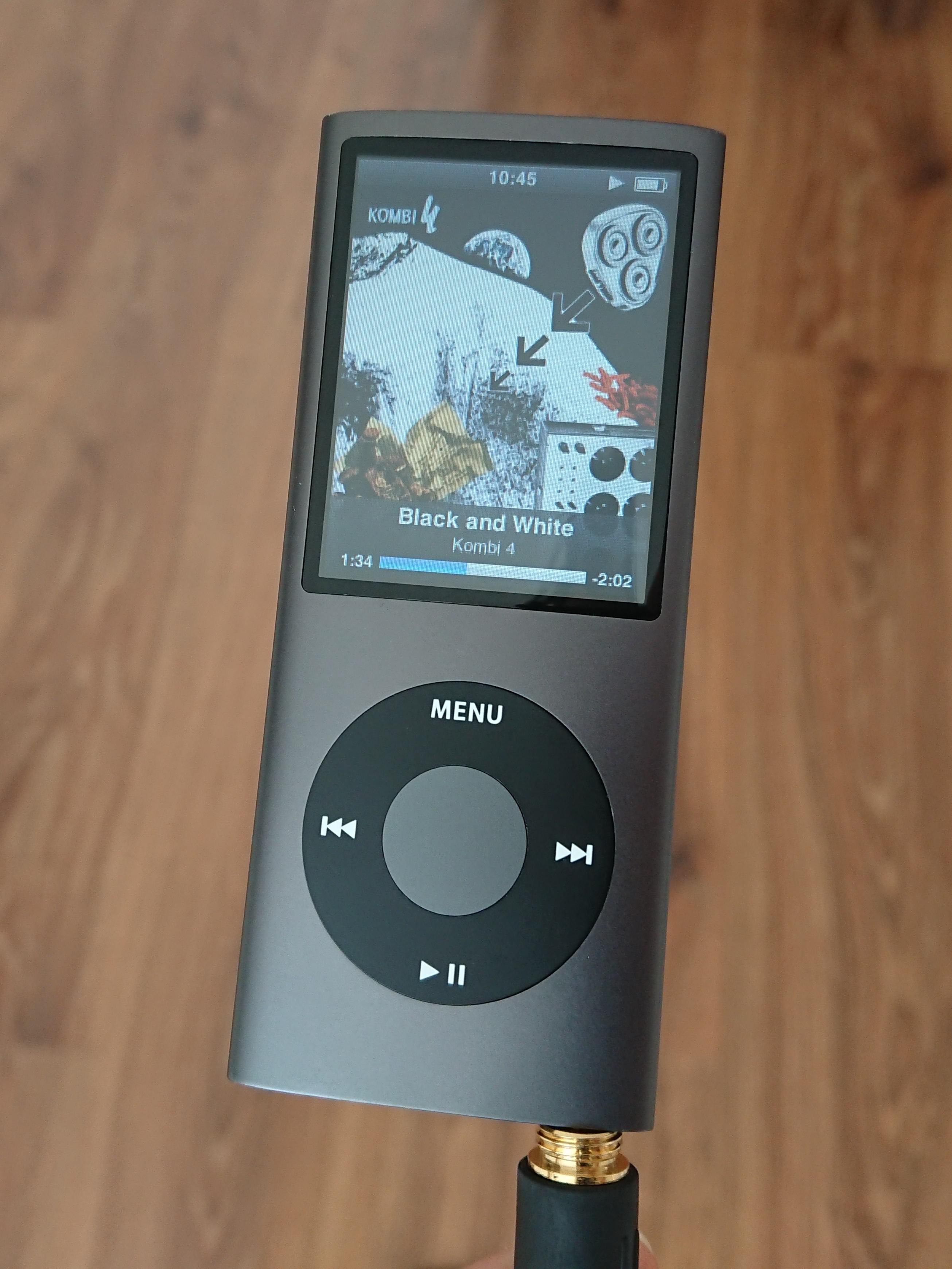 4世代のNano、ブラックスポットから救出！ めんどくさかったけど、マジ