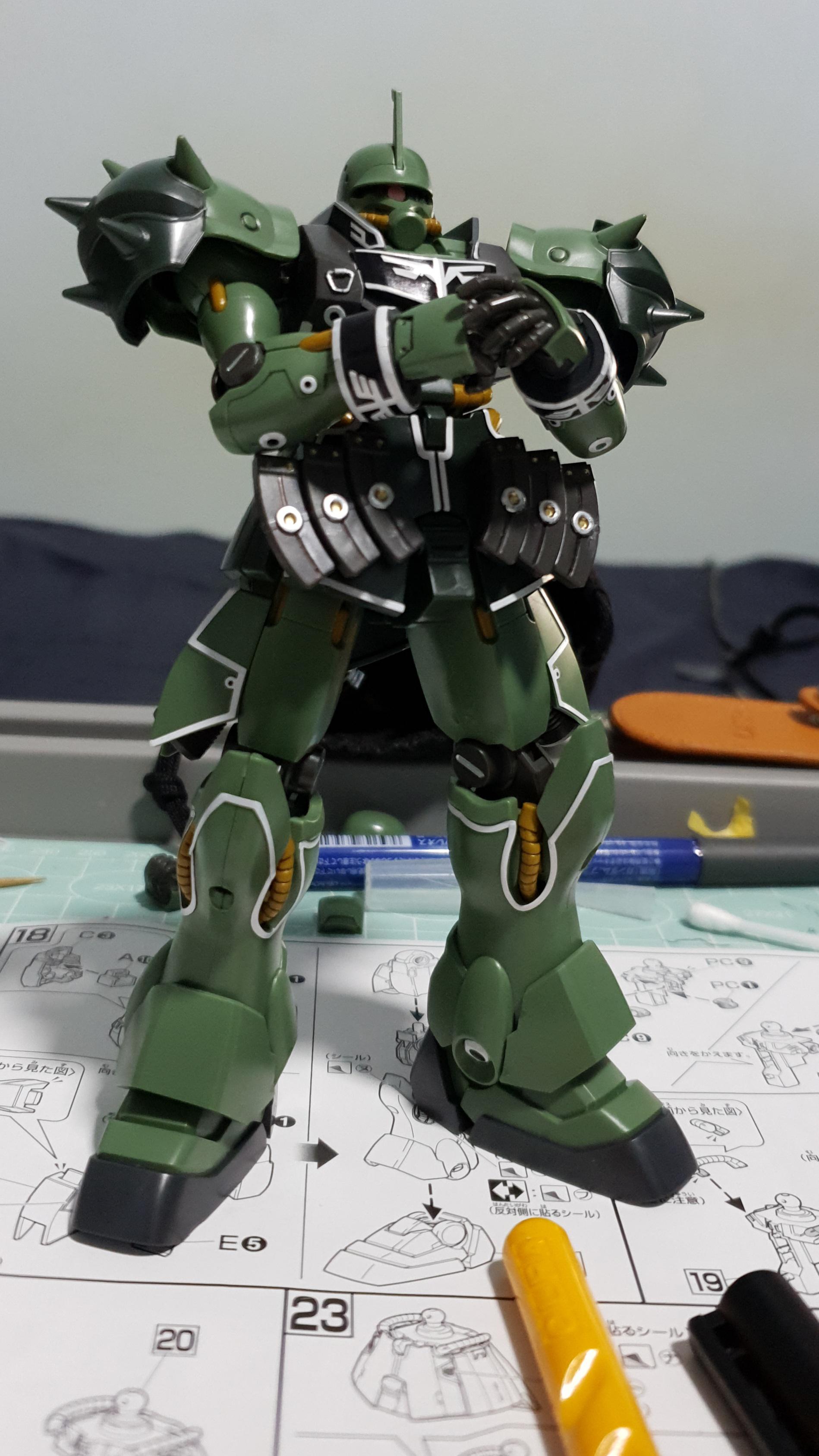 BANDAI ROBOT魂 GEARA ZULU (GUARDS TYPE) BANDAI HGUC 1/144 AMS-129