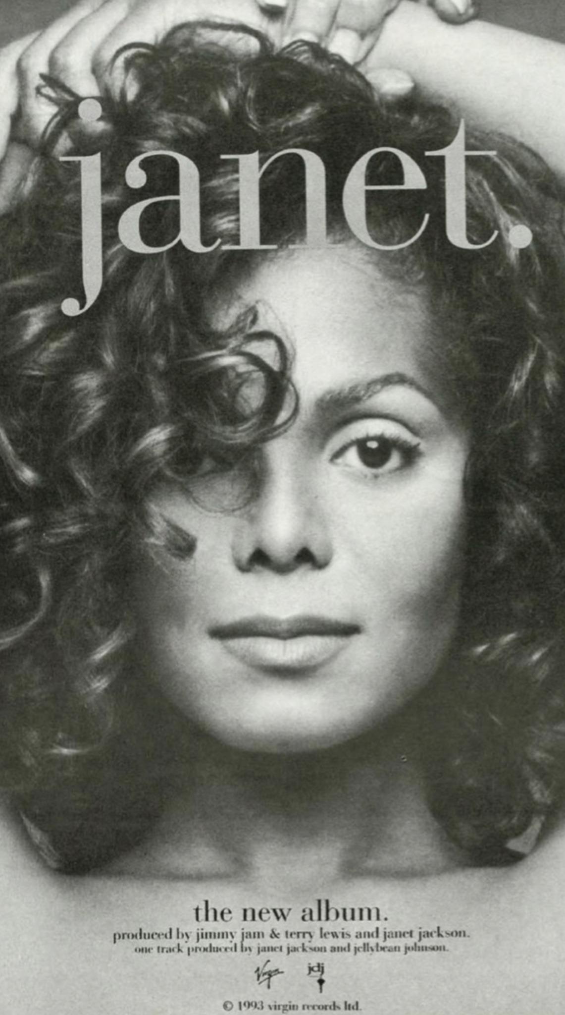 Janet Jackson Promotional Poster for the “janet.” Album, 1993. : r/90s