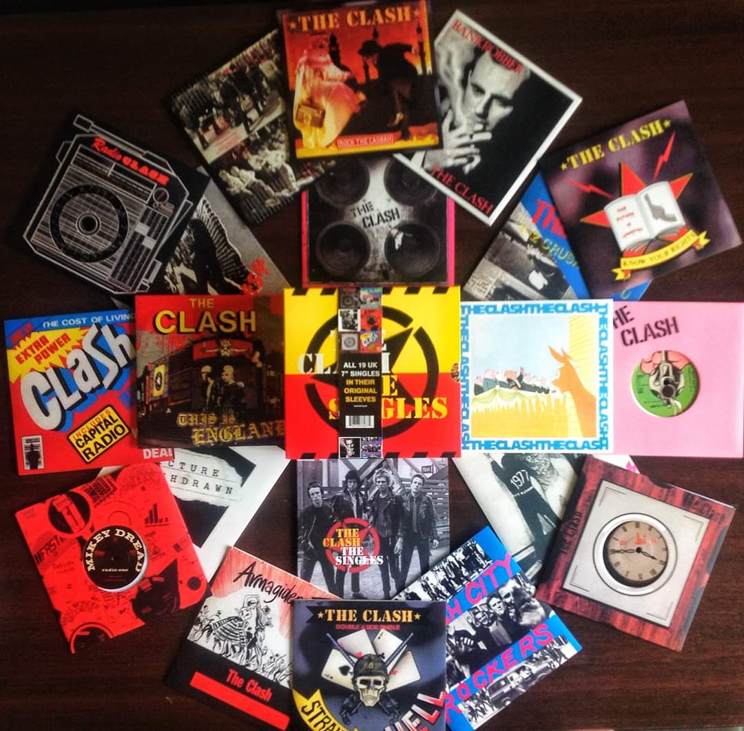 The Clash - Singles Boxset (2006) : r/vinyl