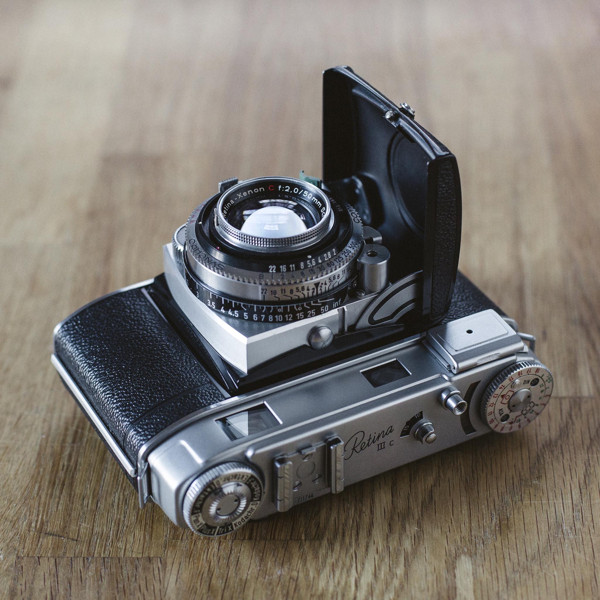 New camera day! This Kodak Retina IIIc arrived, and after a little