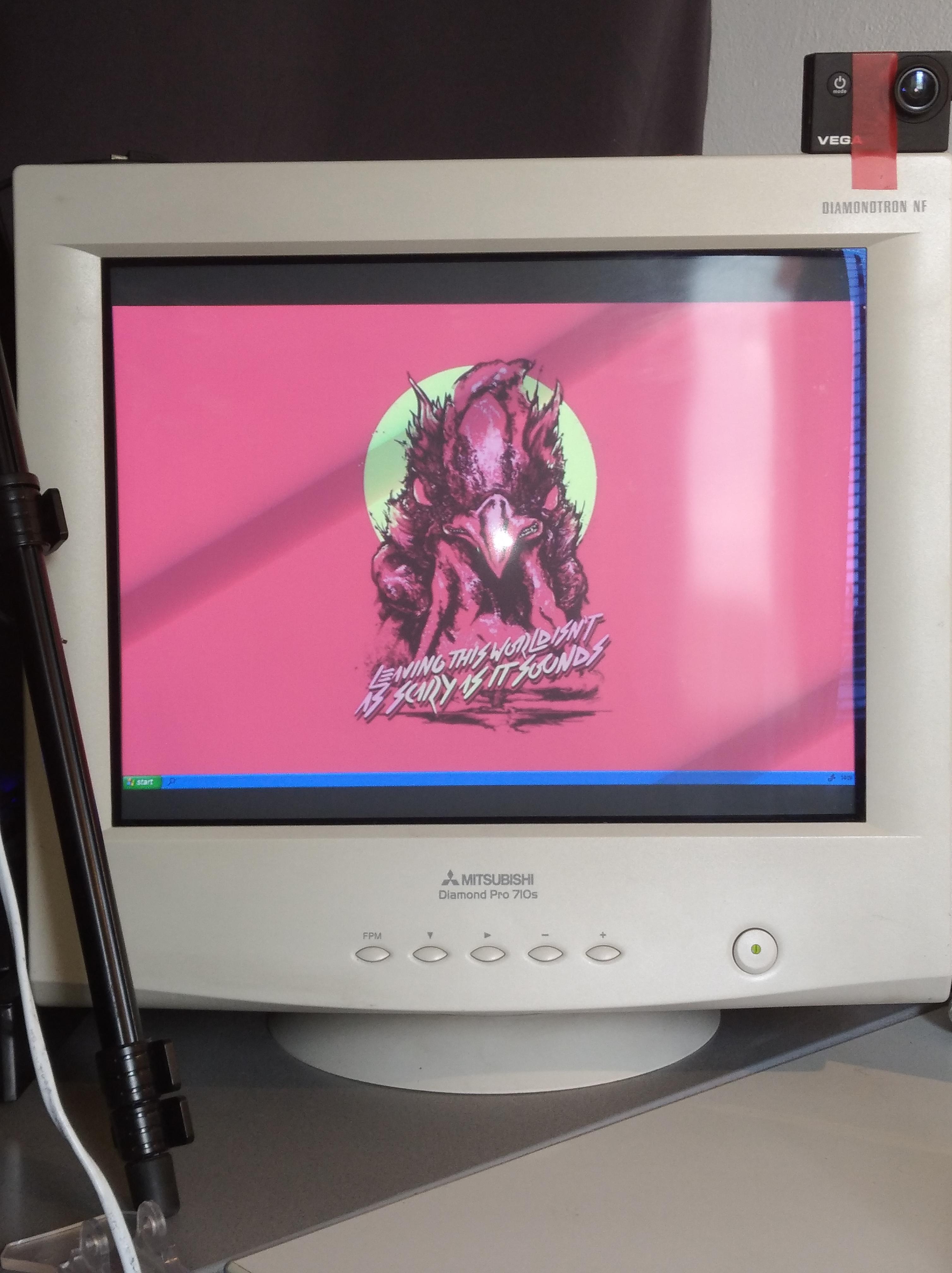 Just got this thicc boy, the Mitsubishi Diamond Pro 710s. 17