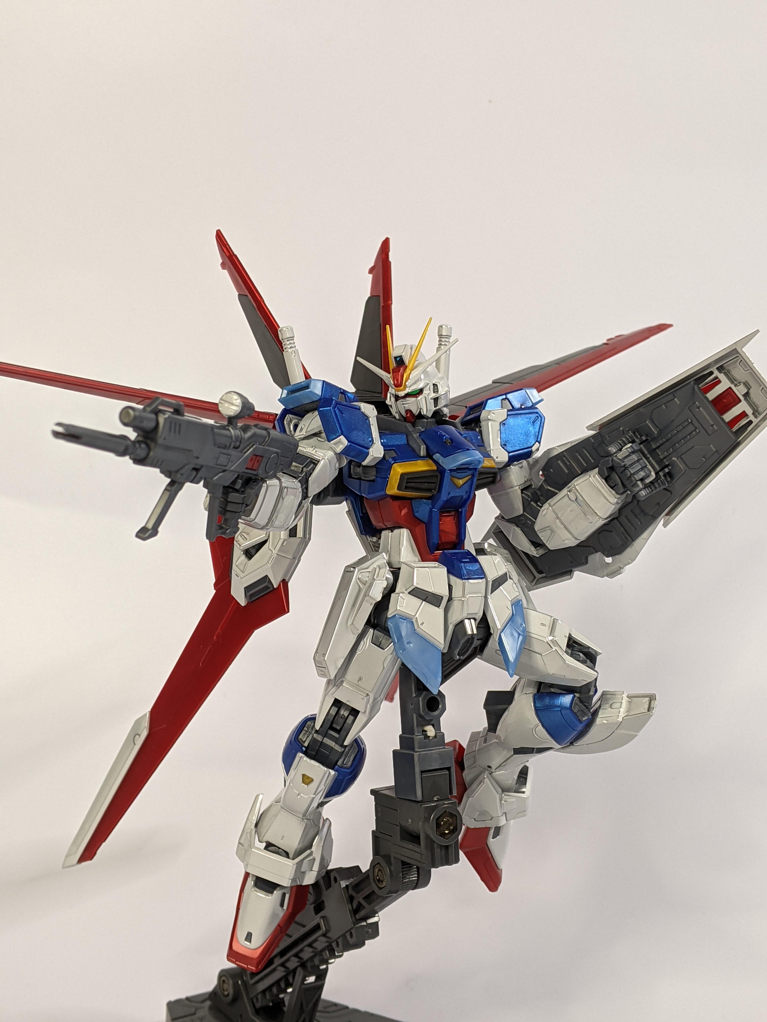 Titanium Coating RG Force Impulse : r/Gunpla