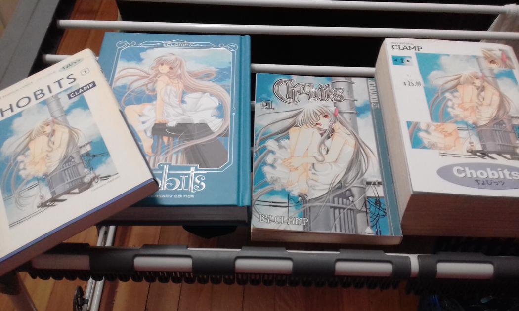 I did it! The first volumes of all four English translations of