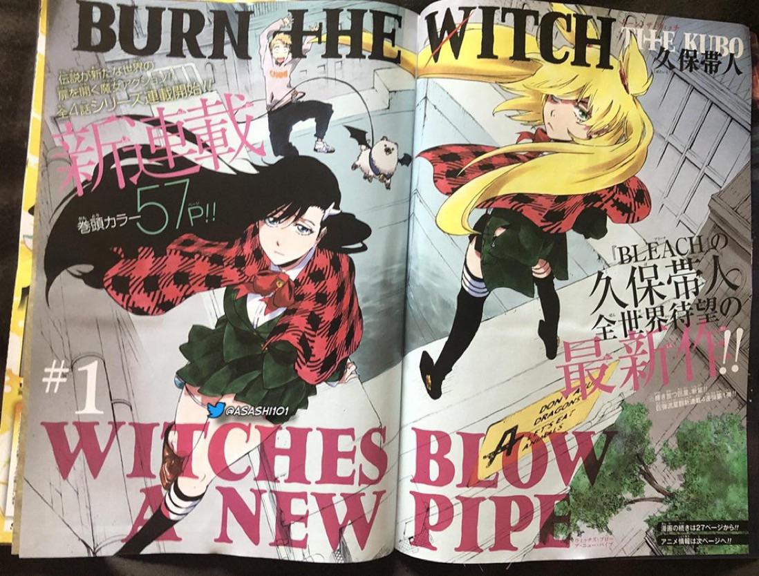 Burn the Witch Chapter 1 Colorspread : r/bleach