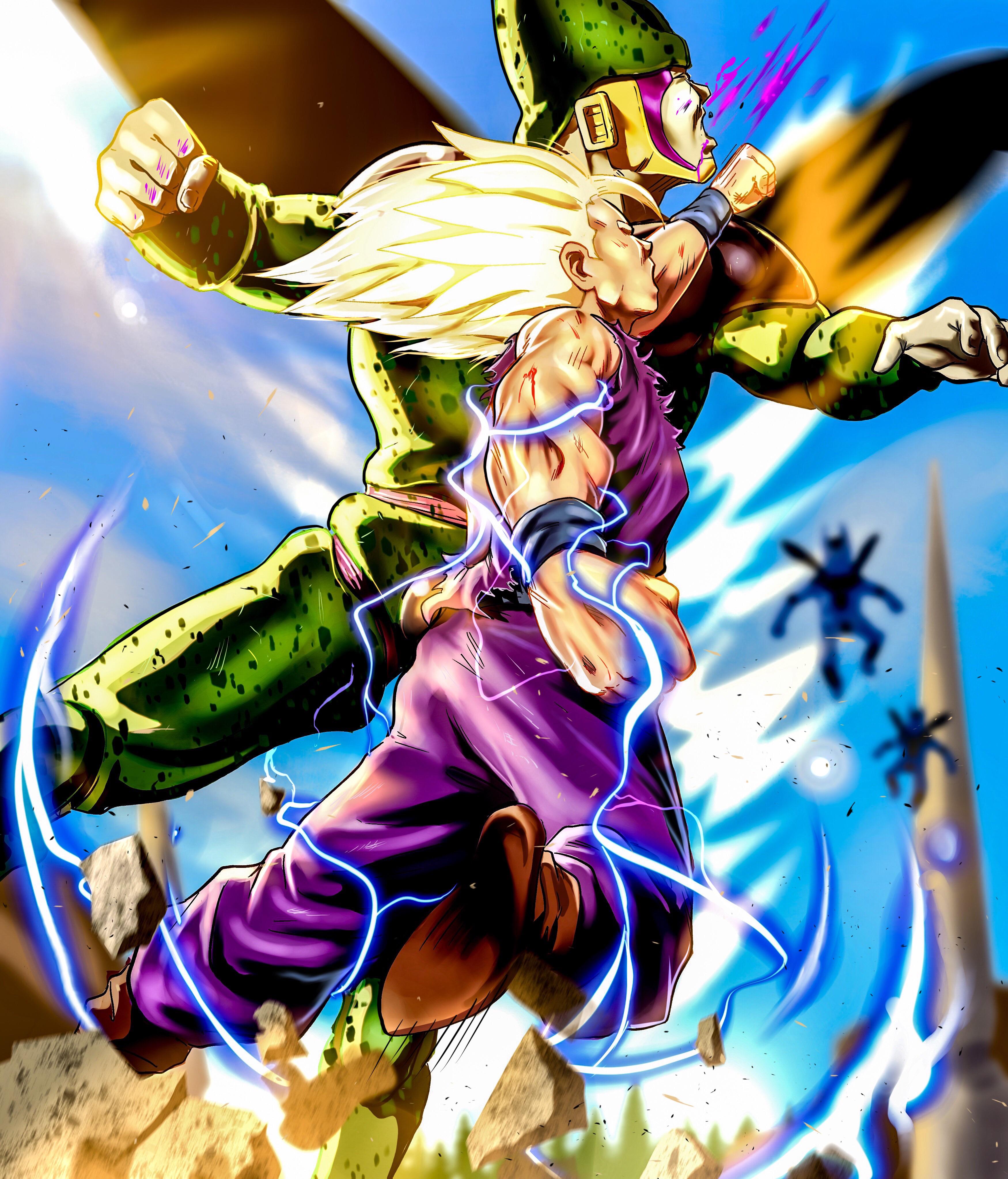 悟飯 vs セル (OC) : r/dbz