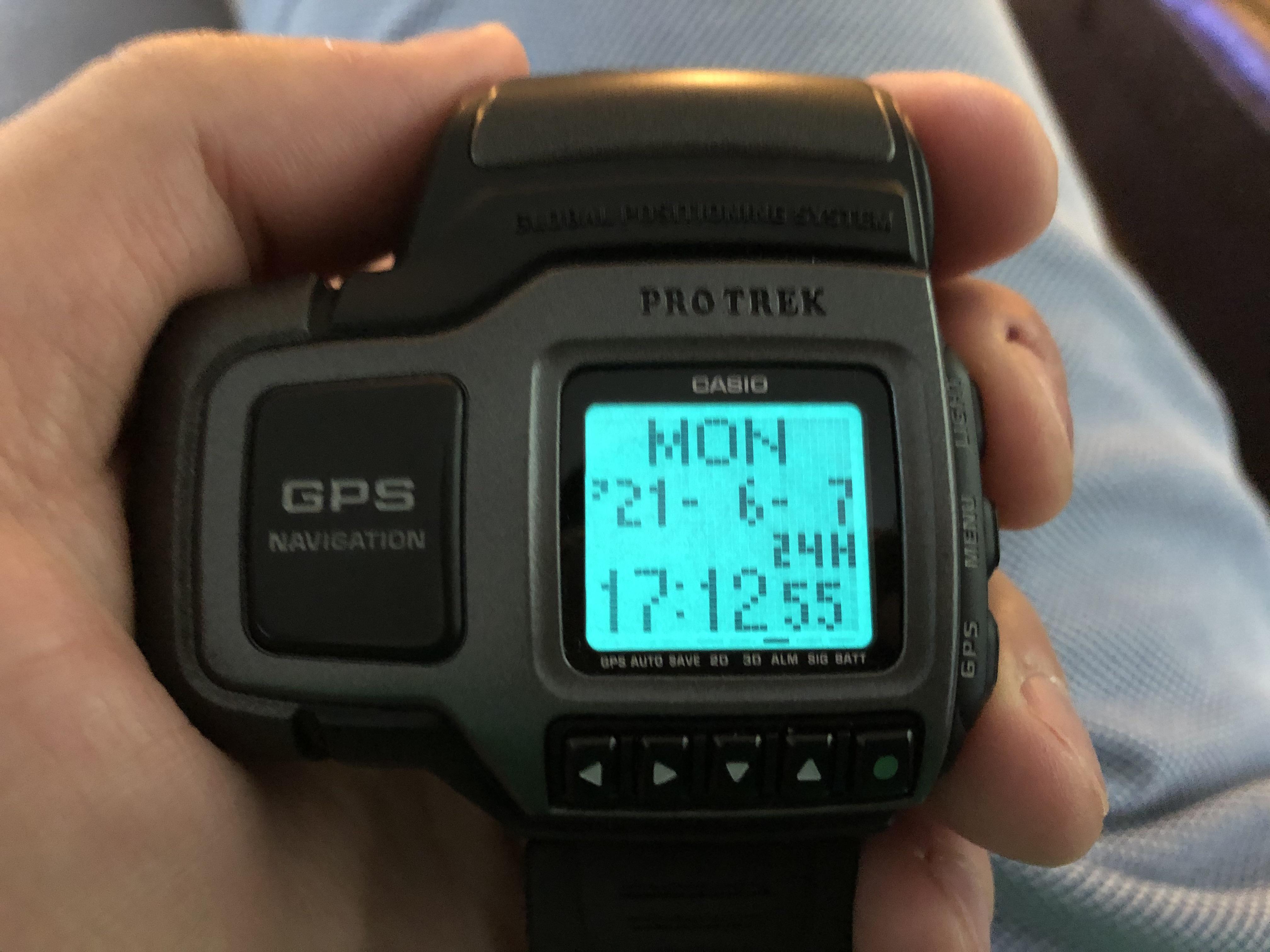 Casio PRO TREK [1840] PRT-1 : r/casio