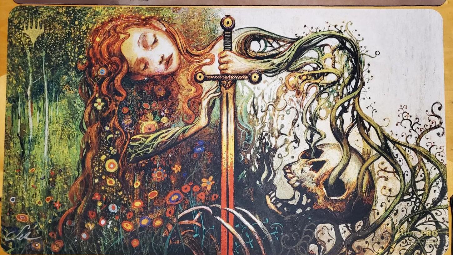Seb Mckinnon playmat, Vengeful Rebirth 💕 [3024 x 4032] : r/mtgporn