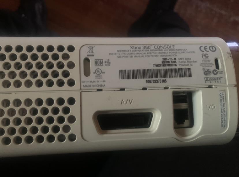 Xbox 360 manufactured in late 2007 without an HDMI? Someone please