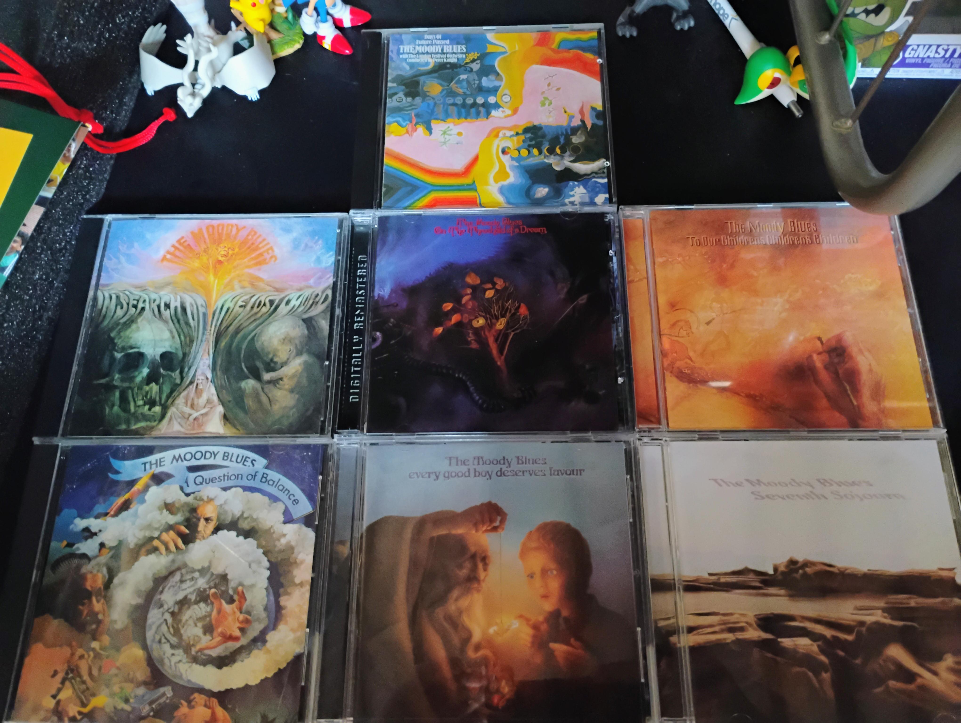 1967年から1972年までのムーディー・ブルースのアルバム7枚を続けて