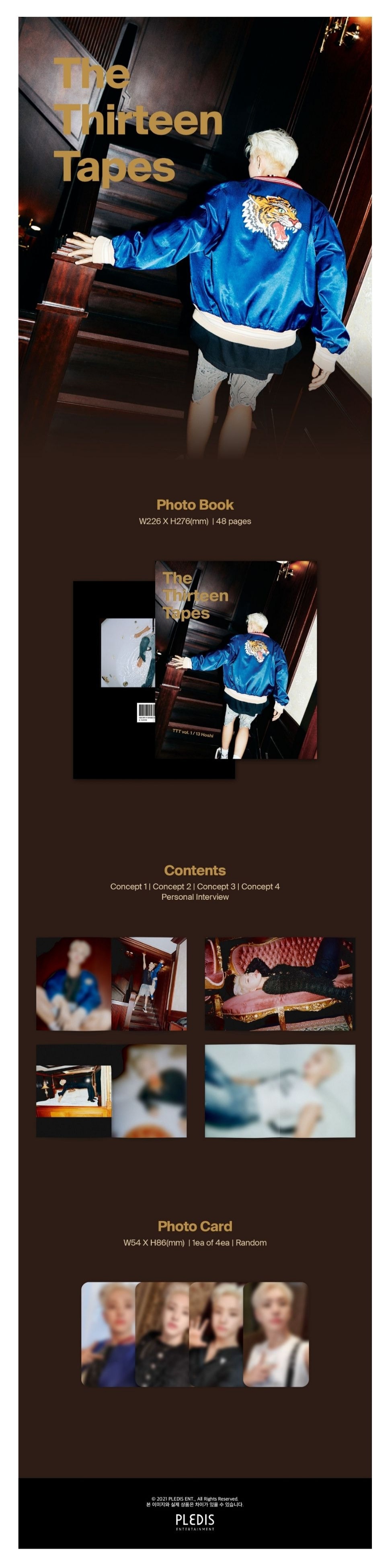 SEVENTEEN - Interview & Photobook Series 'The Thirteen Tapes (TTT