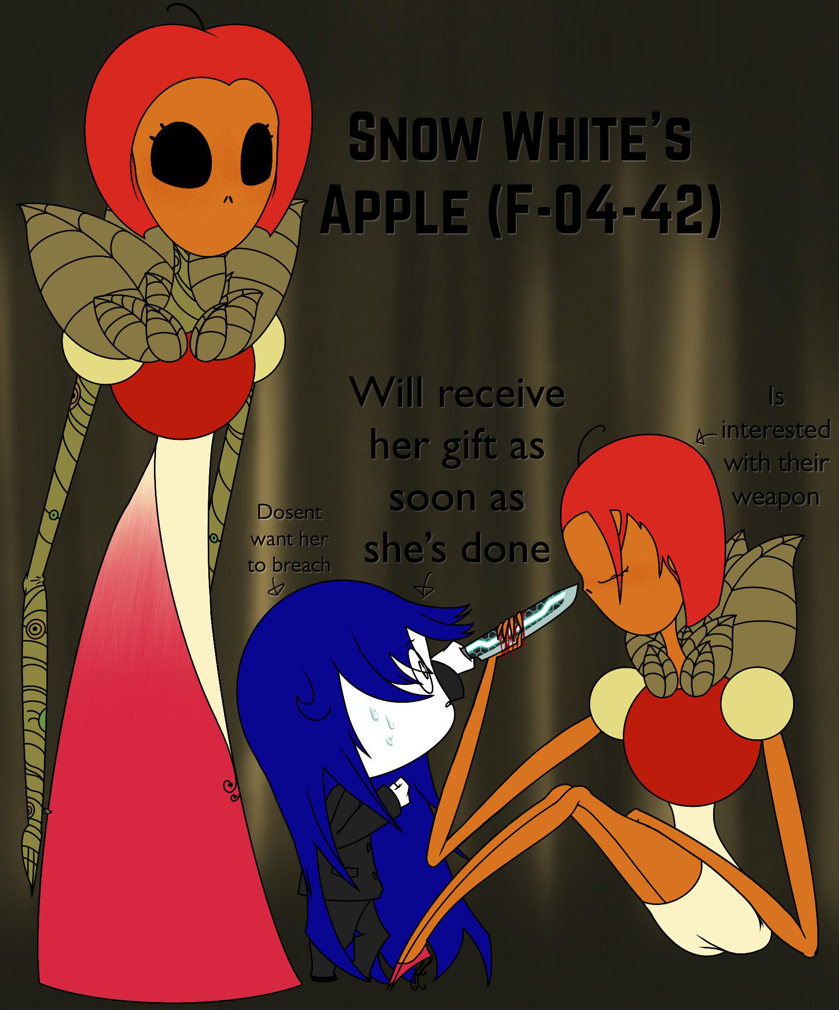 異常擬人化：白雪姫のリンゴ (F-04-42) : r/LobotomyCorp