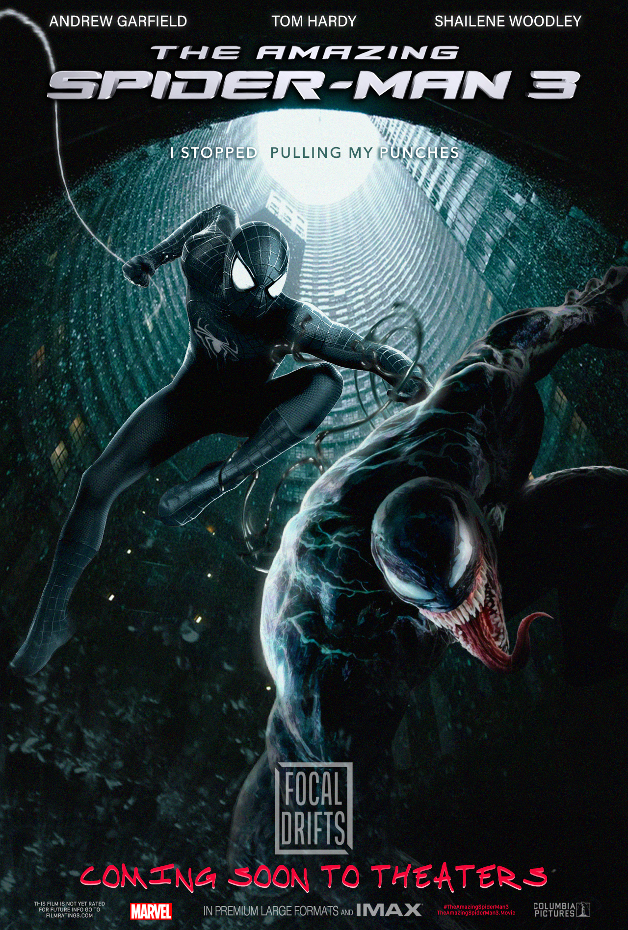 僕が作ったアメイジング・スパイダーマン3のポスター。これが見たい人