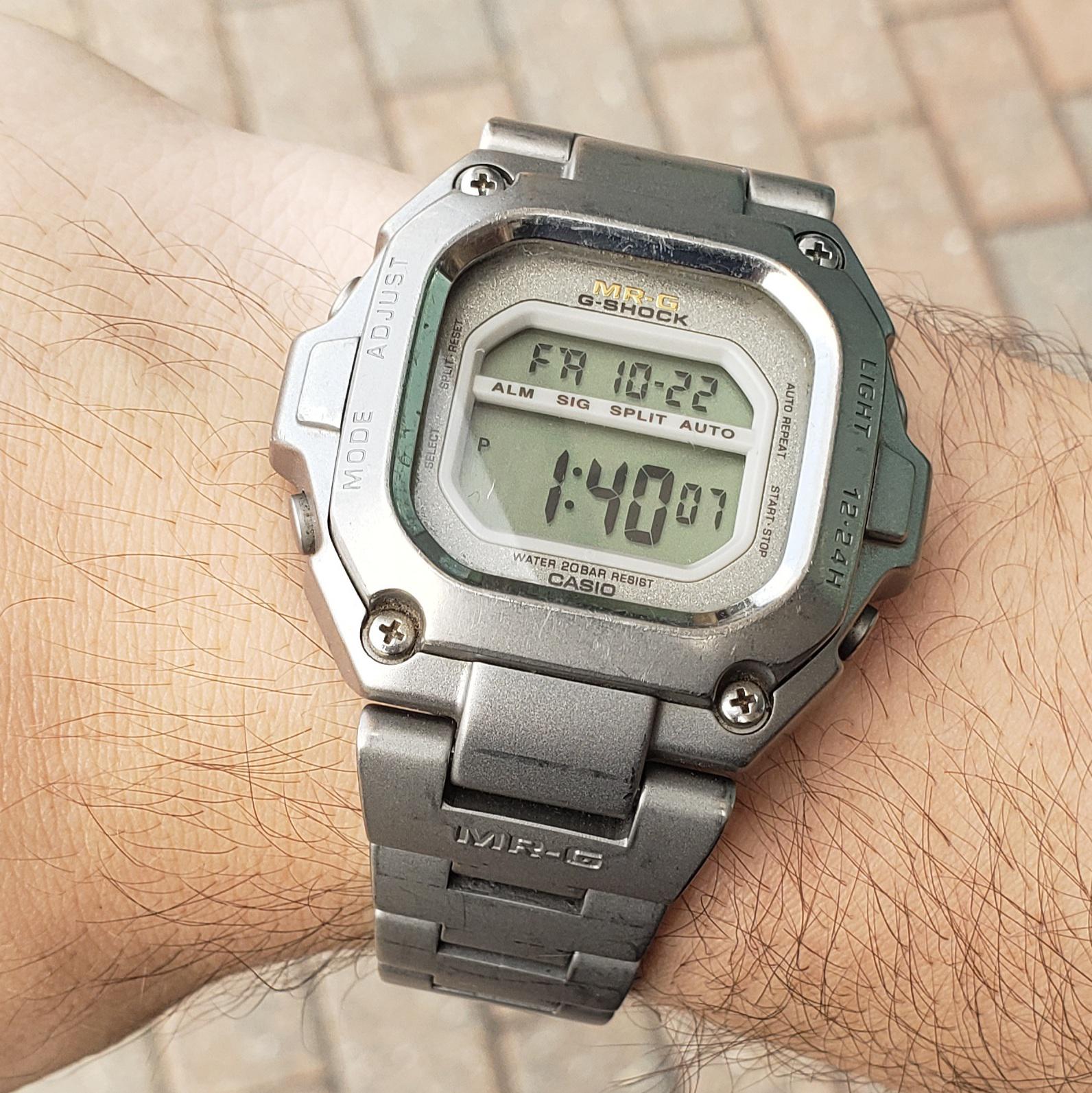 Full Titanium G-Shock for only $200? (MRG-110T) : r/gshock