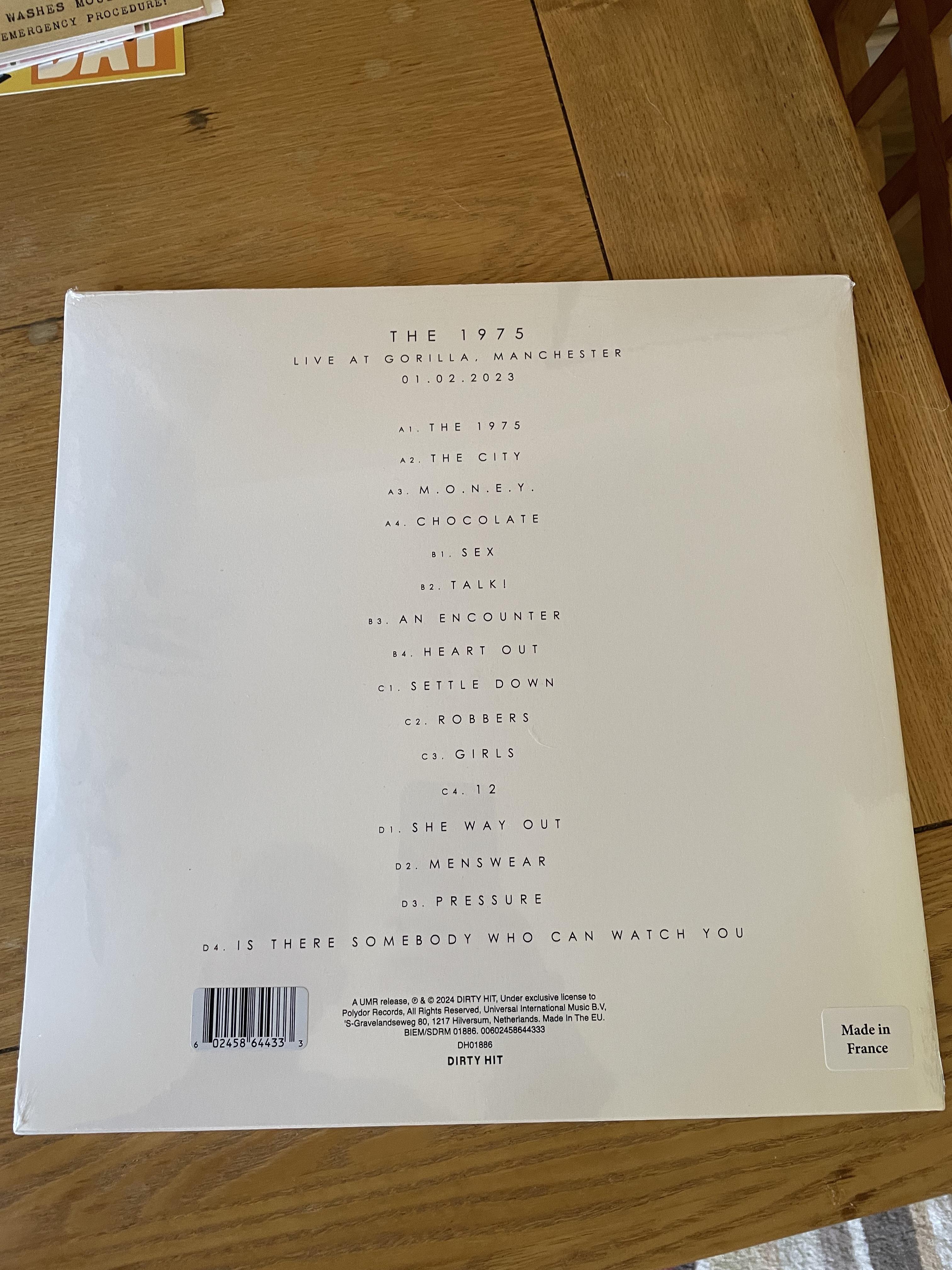 RSD 2024 : r/the1975