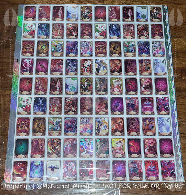 A24から、Hazbinのトレーディングカードセットの1st edition